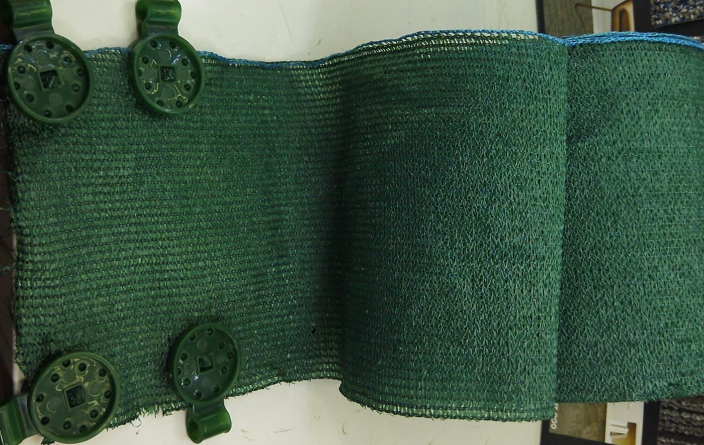 Toptan gölgelik file büyük metraj satış İstanbul İstoç - Katlanmış depo stok yeşil shade net toplu alım