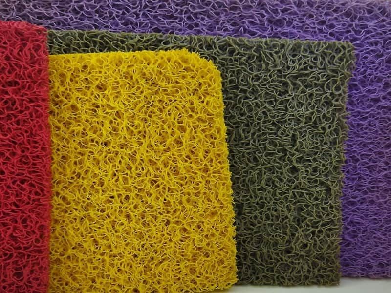 Süper kıvırcık paspas - Ekstra kalın, yoğun trafik dayanımlı, premium kalite zemin kaplama