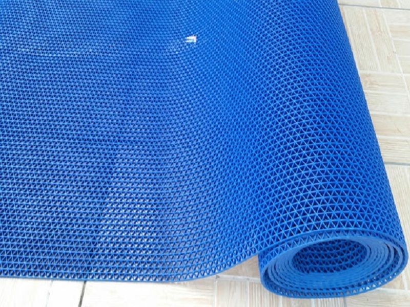 Havuz kenarı paspas turkuaz renk - Kaymaz ıslak zemin paspası, su geçiren delikli yapı, havuz çevresi güvenlik İstanbul