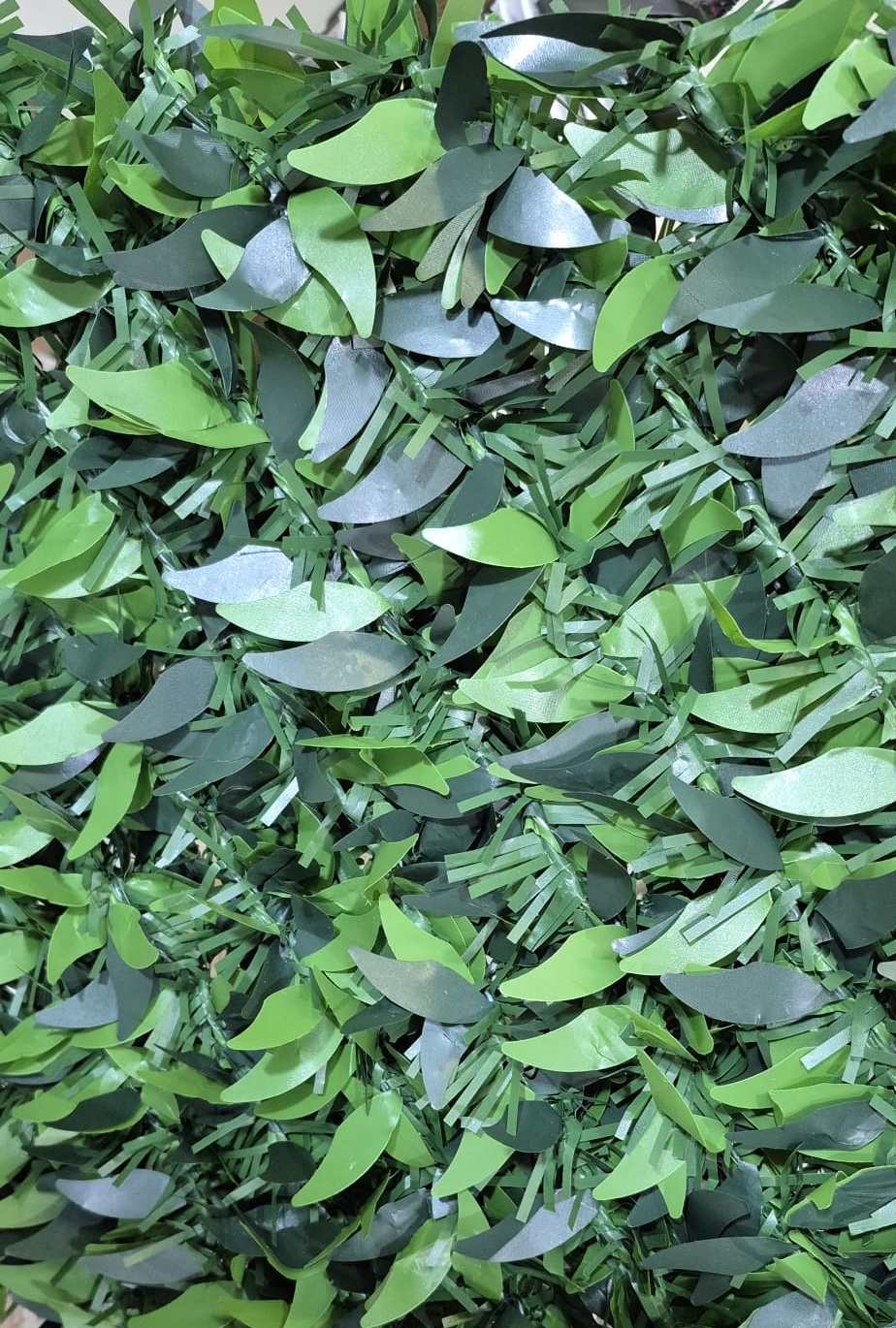 Plastik yaprak çit - PVC yapay yaprak, dayanıklı bahçe çiti, balkon süsleme